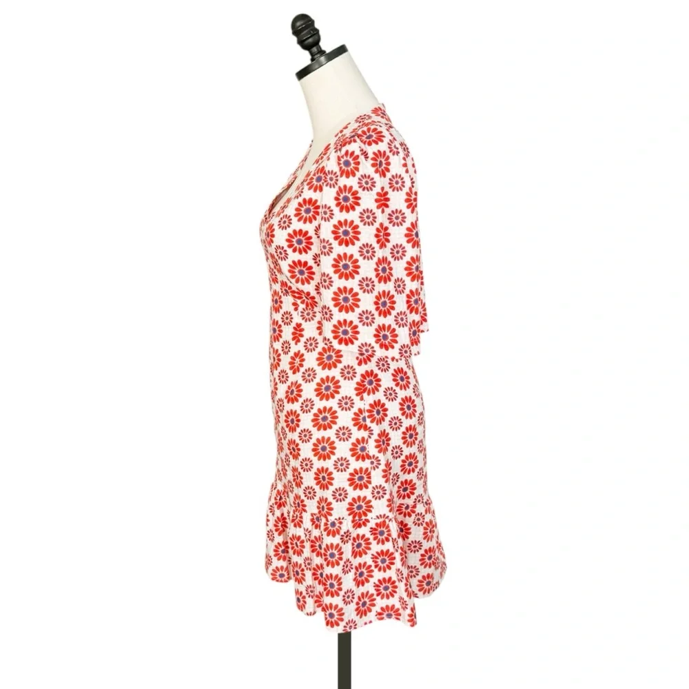 RHODE Mariana Linen Mini Dress | 2 - Picture 4 of 12